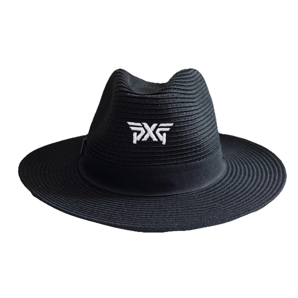 PXG Carkella Palm Beach Golf Sun Hat Black M/L Adjustable UPF 50+ Packable